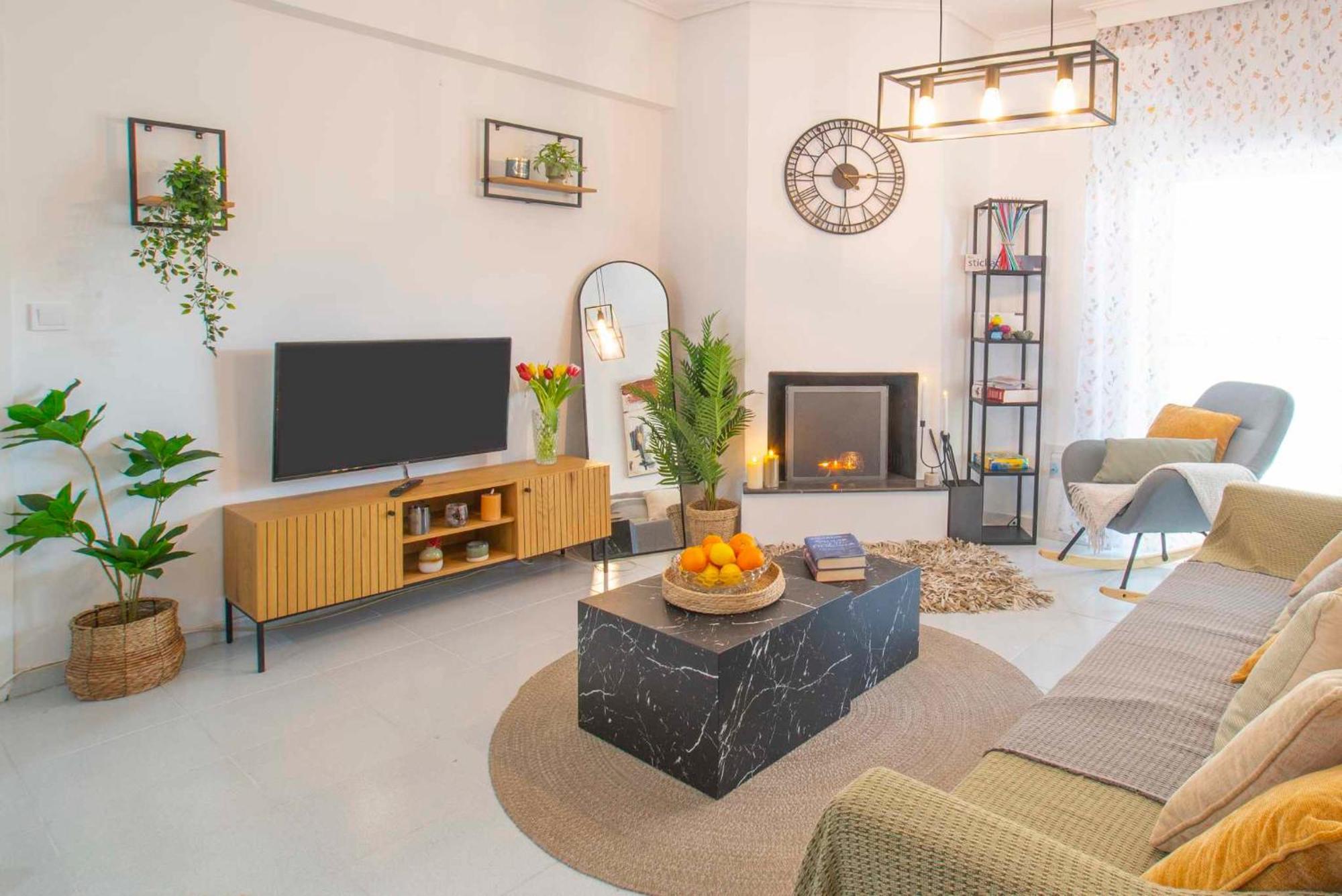 Top Floor Apartment In Chalkís Eksteriør bilde